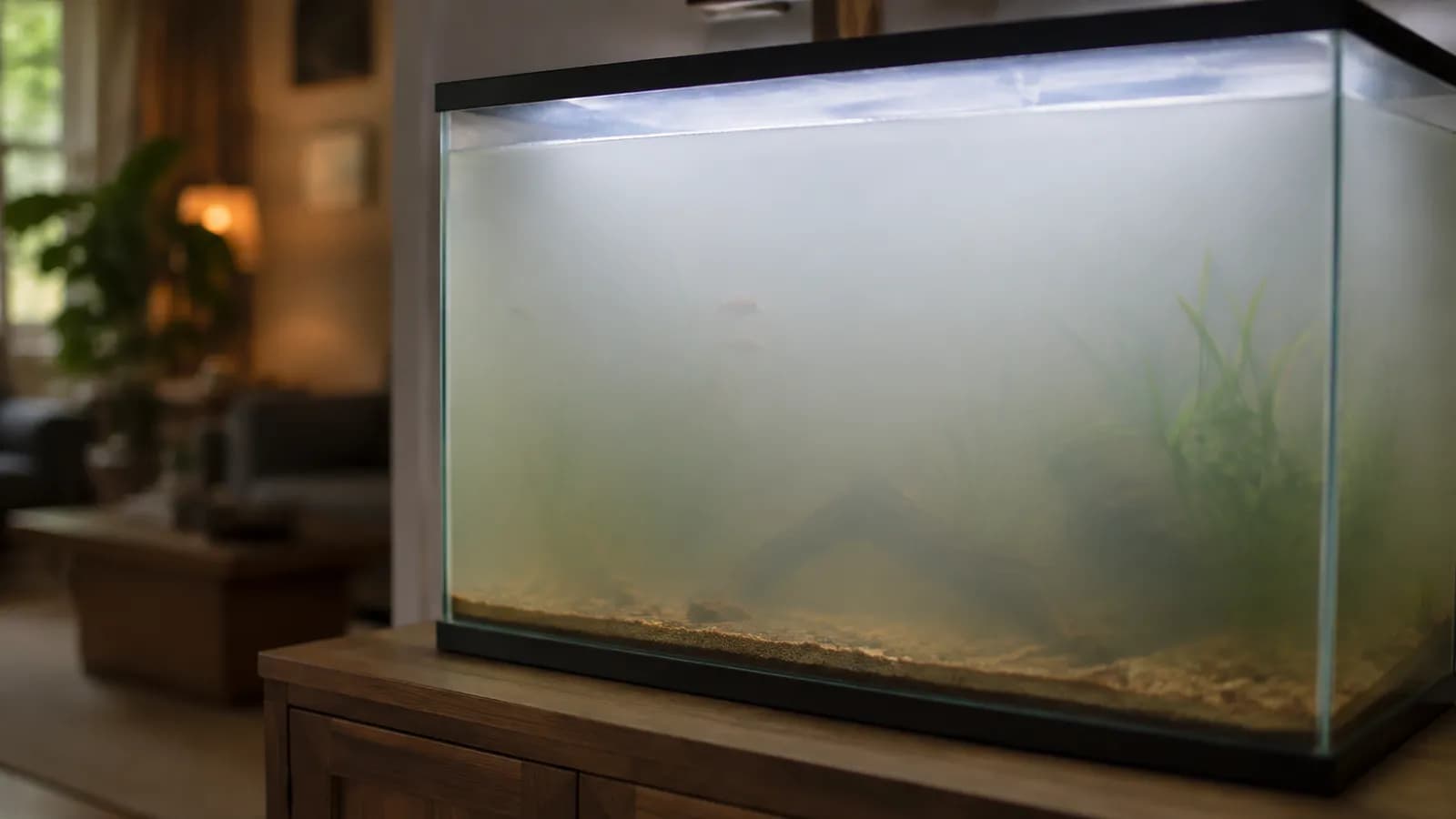 Troebel water in het aquarium: oorzaak herkennen en oplossen